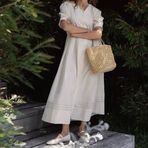 Jenni Kayne Cream Harper Dress